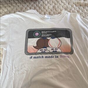White Graphic- Mets Match Made in 7